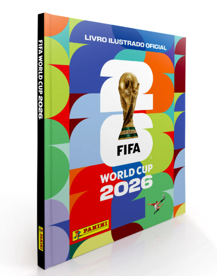 Álbum FIFA World Cup 2026 Livro Ilustrado Oficial Panini